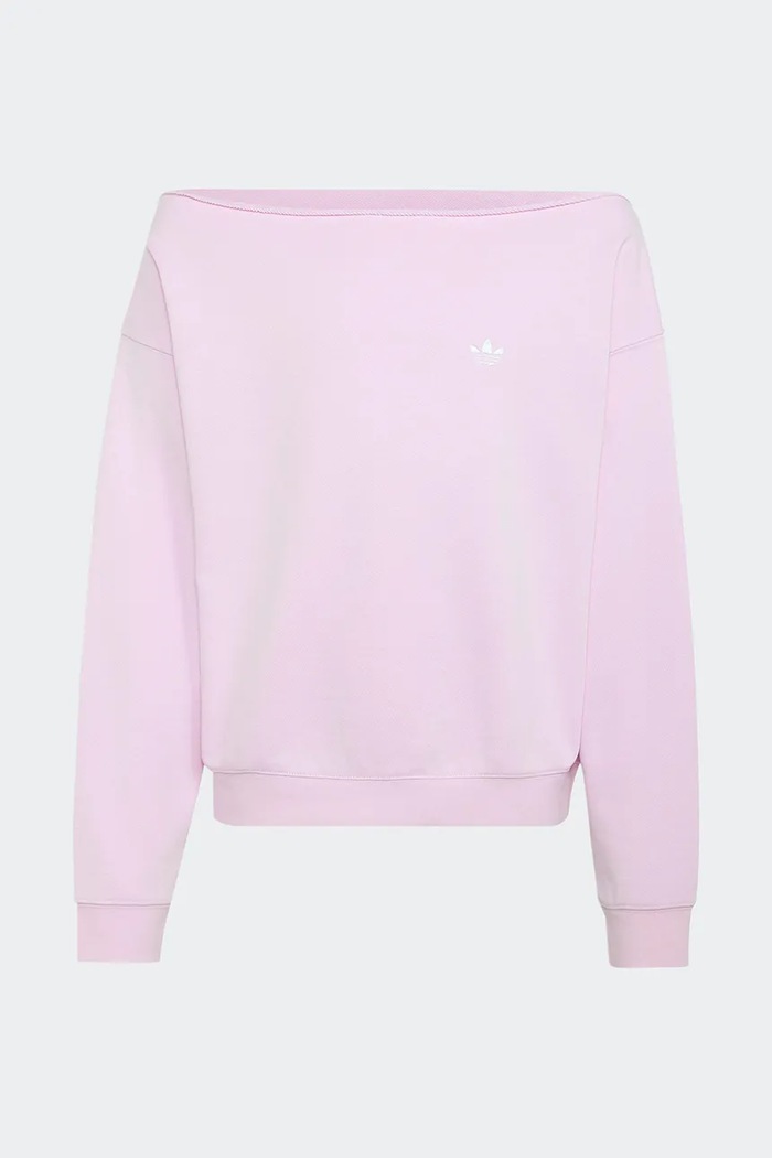 adidas Originals Mikina detská s bavlnou KR3483 ružová AW26