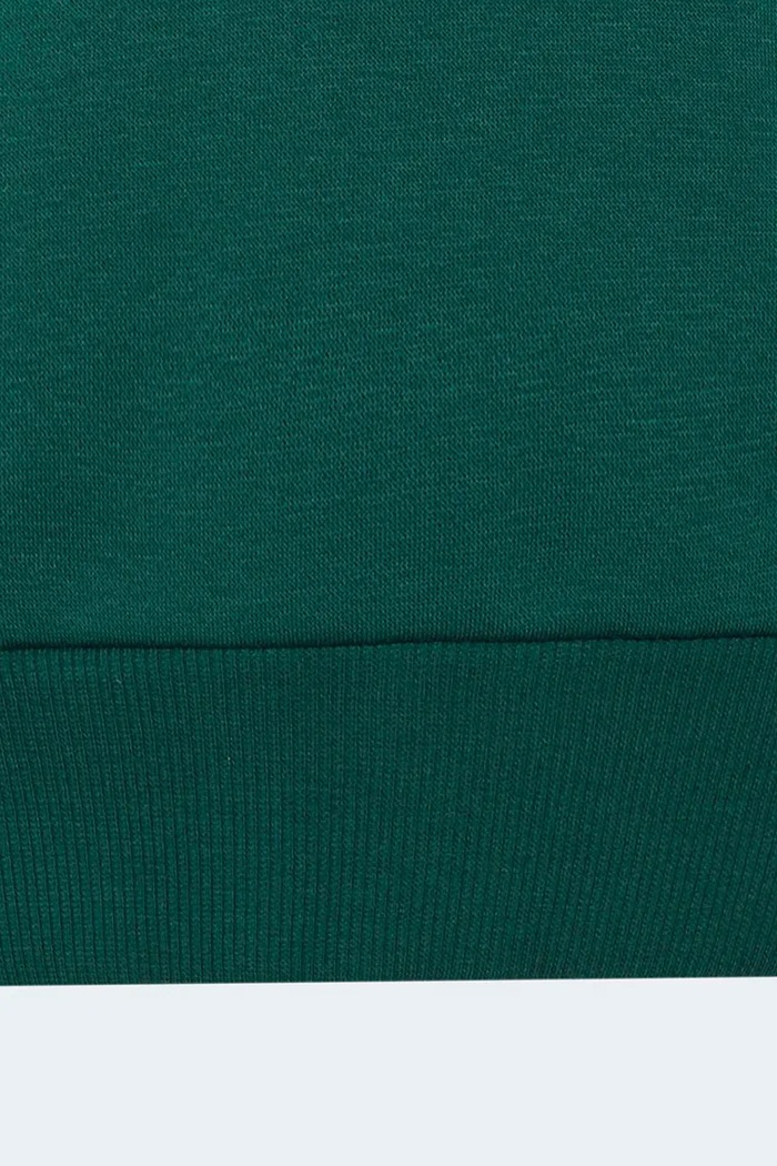 adidas bluza dziecięca z bawełną KS5137. zielony