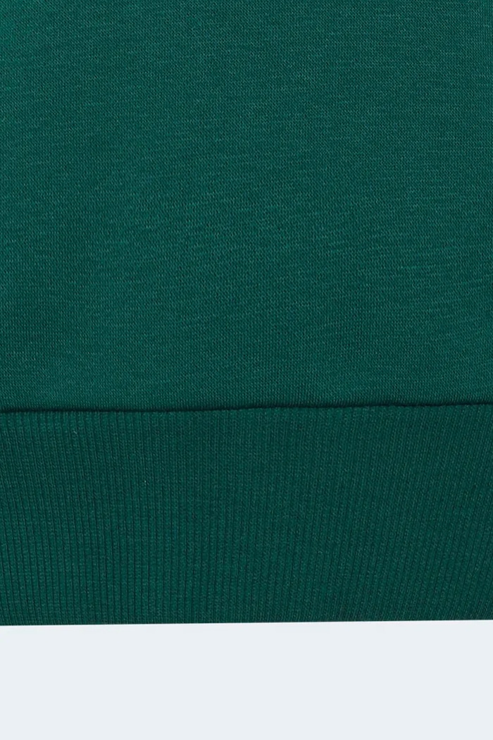 adidas bluza dziecięca z bawełną KS5137. zielony