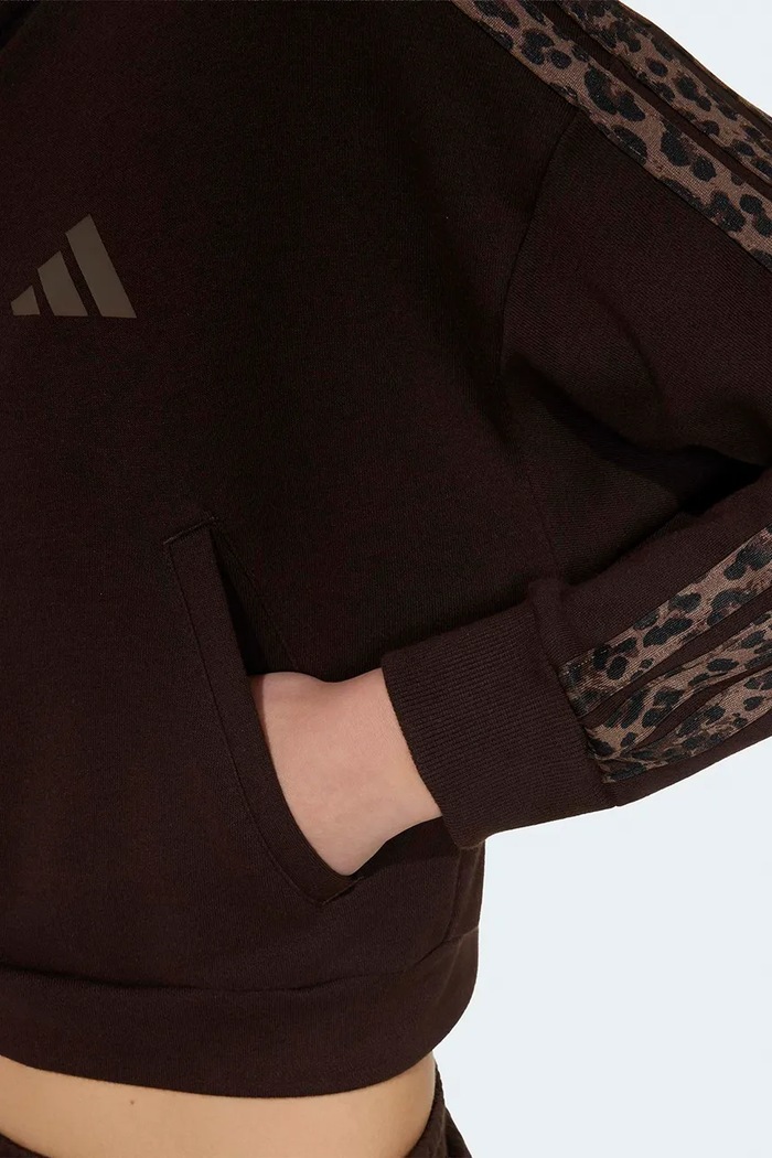 adidas кофта, яка розстібається дитяча з бавовною KZ0133