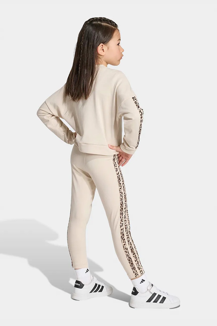 adidas σετ παιδικό με βαμβάκι KC7210 μπεζ