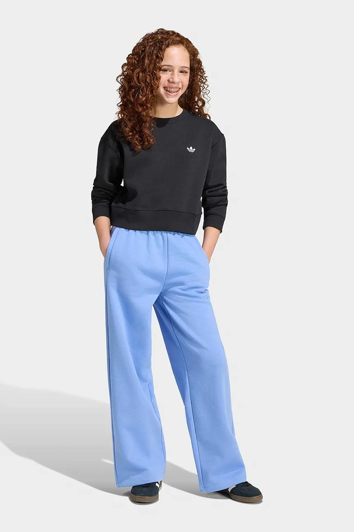 adidas Originals μπλούζα παιδική με βαμβάκι μαύρο KR0870