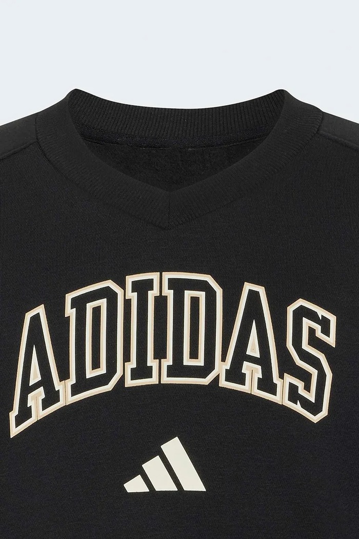 Κοριτσίστικα adidas μπλούζα παιδική με βαμβάκι KS5134 μαύρο