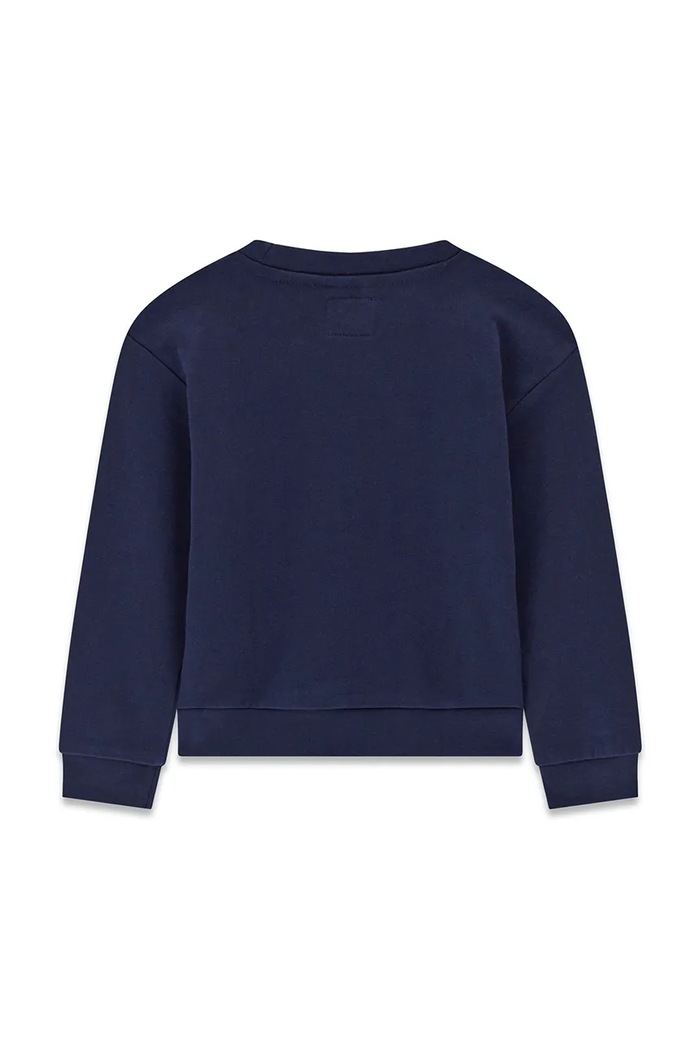 Guess bluza dziecięca bawełniana K6YQ05.K4422.9BY2 granatowy AW26