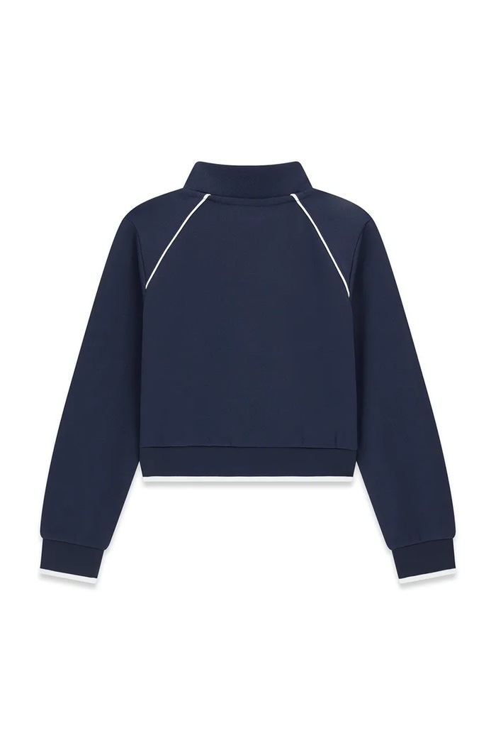Guess bluza rozpinana dziecięca J6YQ11.K3914.9BY2 granatowy AW26