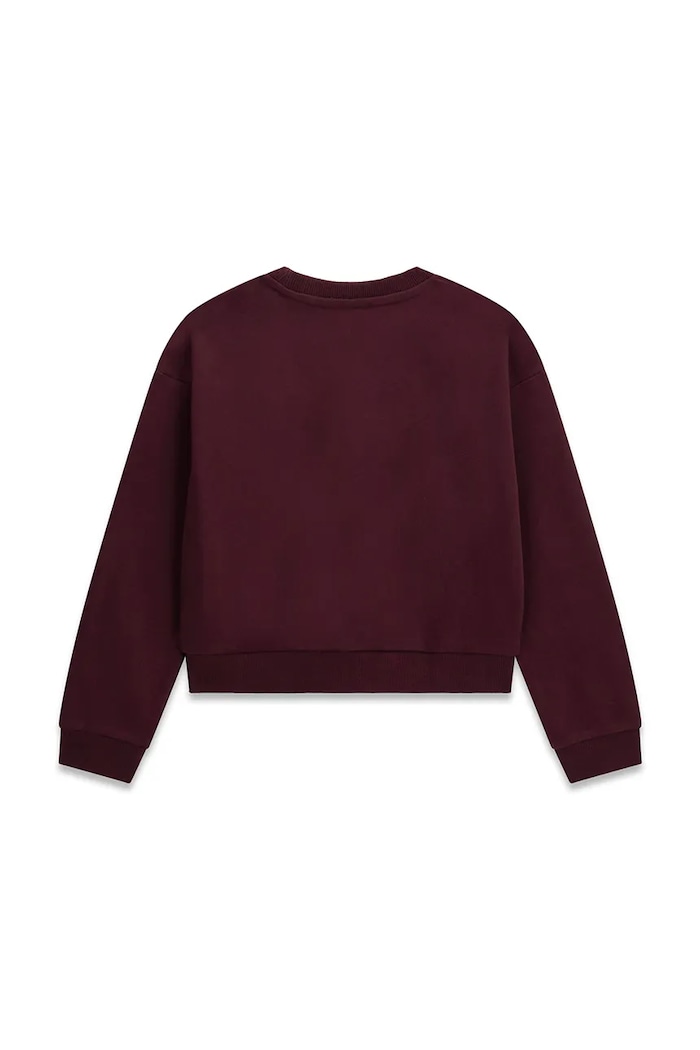 Guess mikina detská bavlnená J6YQ05.K3899.9BY2 burgundské AW26