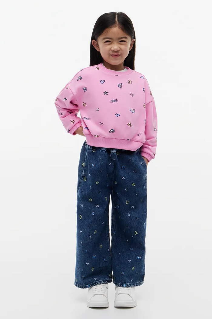 Tommy Hilfiger bluza dziecięca z bawełną różowy KG0KG09447.9BY2