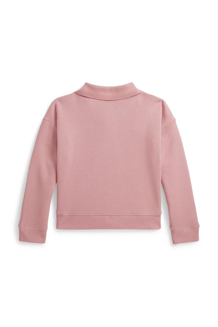 Polo Ralph Lauren mikina detská bavlnená 312B20042001 ružová AW26