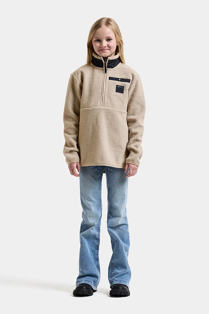 Bluza dziecięca polarowa JOULE KIDS HZ Didriksons 506266 beżowy