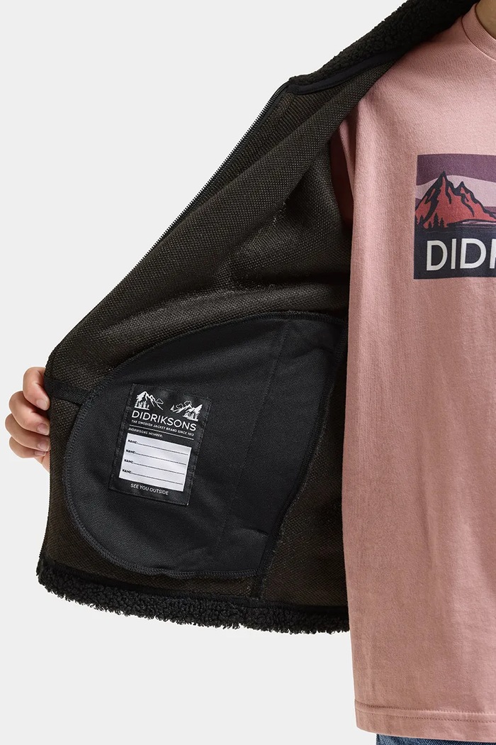 Didriksons Bluza rozpinana dziecięca polarowa ZIR KIDS FZ 2 506332