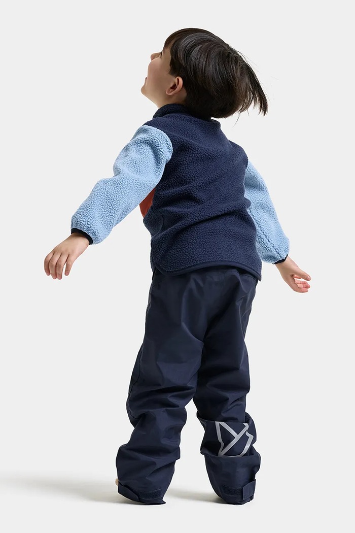 Bluza rozpinana dziecięca polarowa ANTEN KIDS FULLZIP 2 Didriksons niebieski 506323