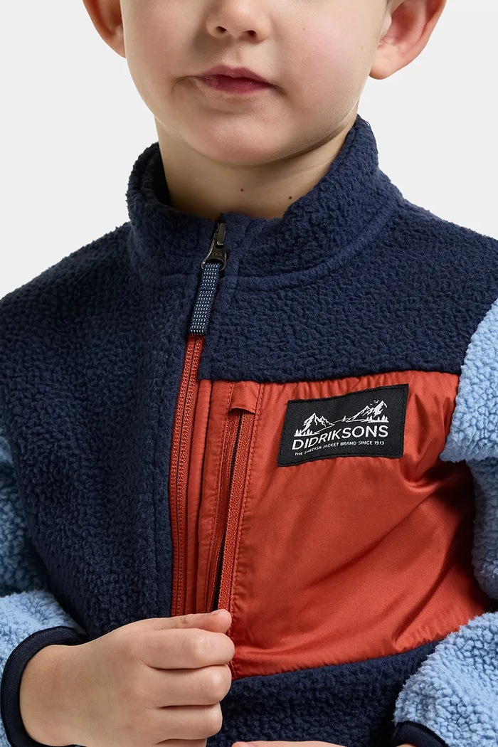 Didriksons Bluza rozpinana dziecięca polarowa ANTEN KIDS FULLZIP 2 506323
