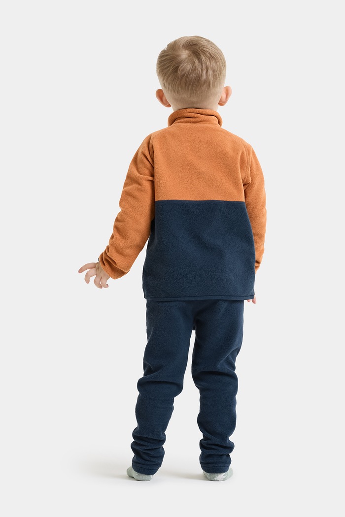 Bluza dziecięca polarowa MONTE KIDS HALF BU 6 Didriksons 506309 żółty