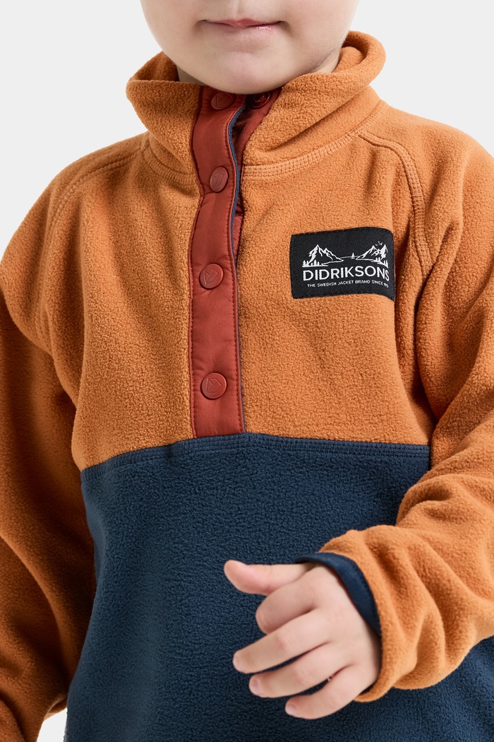 Didriksons Bluza dziecięca polarowa MONTE KIDS HALF BU 6 506309