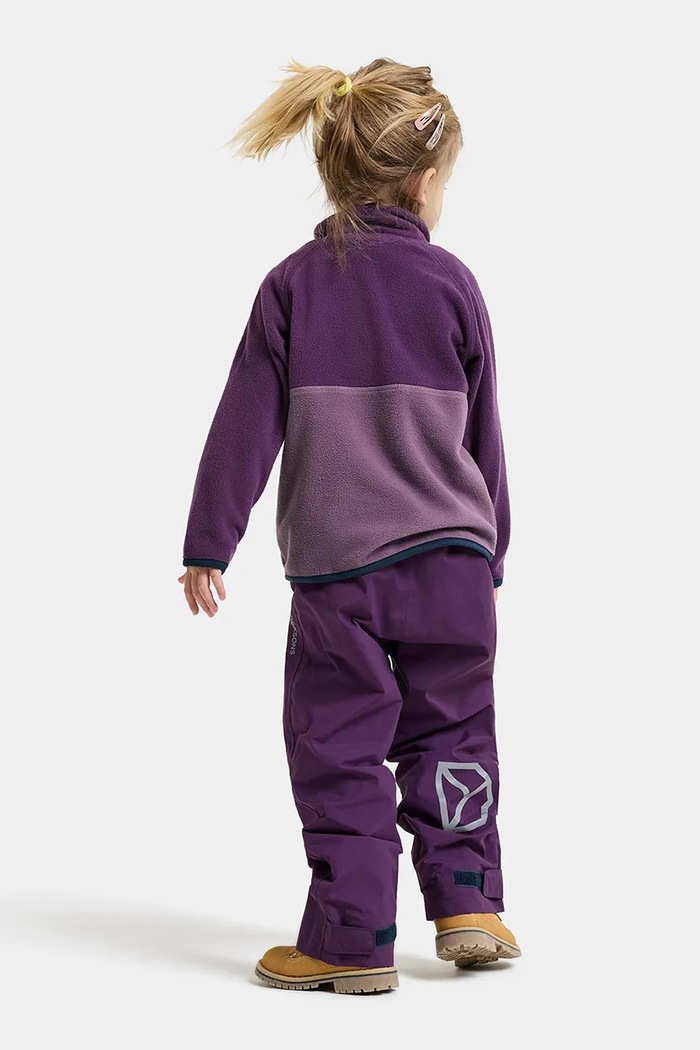 Bluza dziecięca polarowa MONTE KIDS HALF BU 6 Didriksons fioletowy 506309