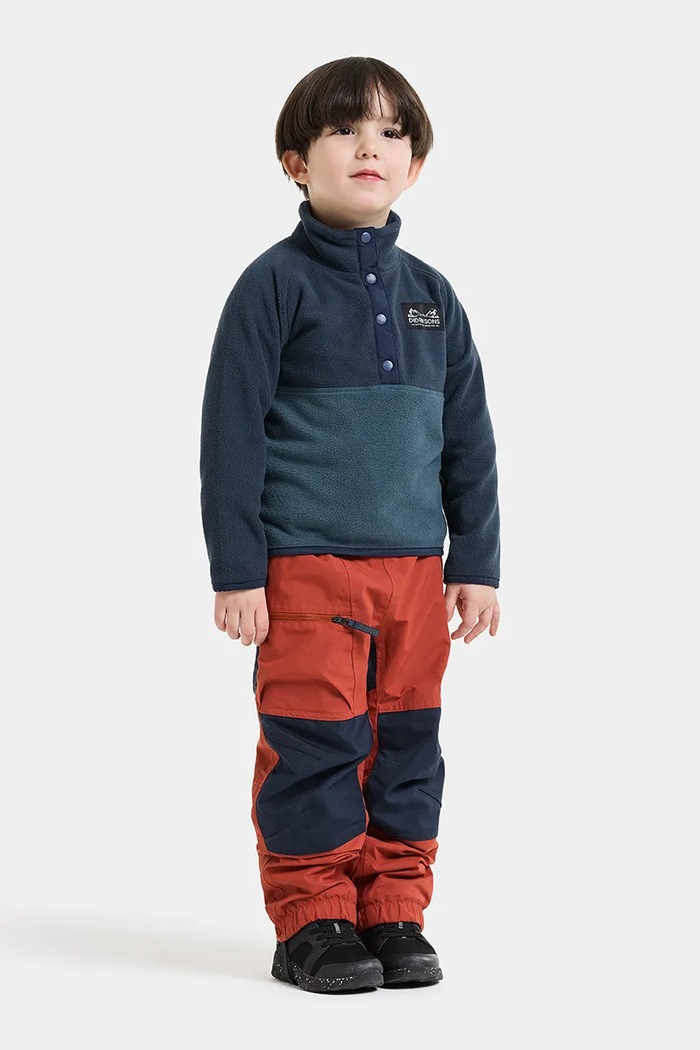 Bluza dziecięca polarowa MONTE KIDS HALF BU 6 Didriksons 506309 niebieski