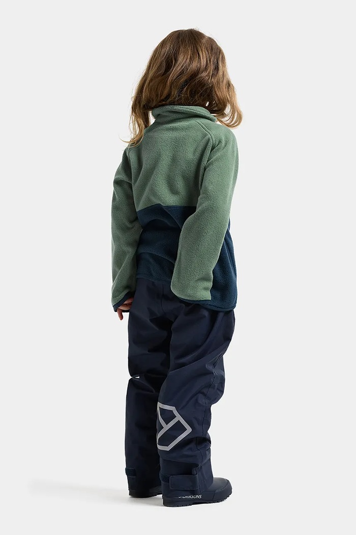 Bluza dziecięca polarowa MONTE KIDS HALF BU 6 Didriksons zielony 506309