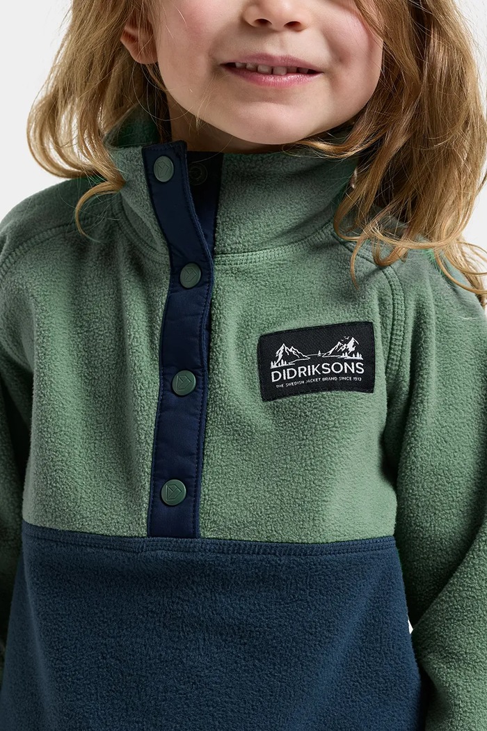 Didriksons Bluza dziecięca polarowa MONTE KIDS HALF BU 6 506309