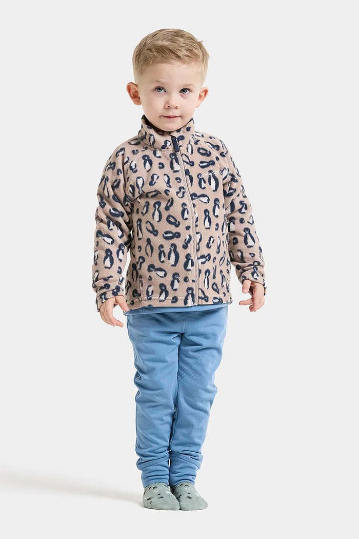 Bluza rozpinana dziecięca polarowa MONTE PR K FZ 11 Didriksons 506316 beżowy