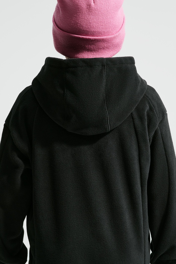 Bluza rozpinana z kapturem dziecięca polarowa Nike Club Fleece Nike czarny IM4619