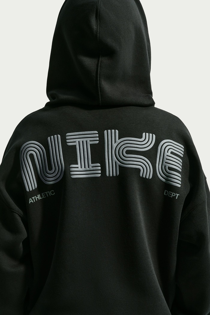 Bluza z kapturem dziecięca z bawełną Nike Sportswear Club Nike czarny IO1684