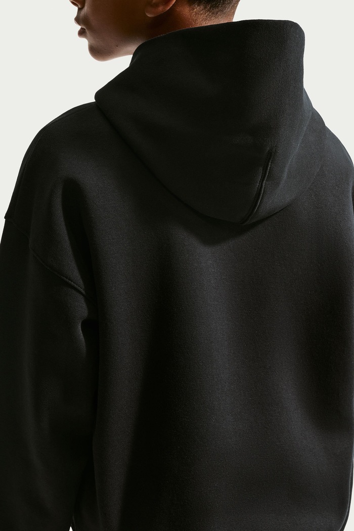 Bluza z kapturem dziecięca z bawełną Nike Sportswear Club Fleece Nike czarny IM4935