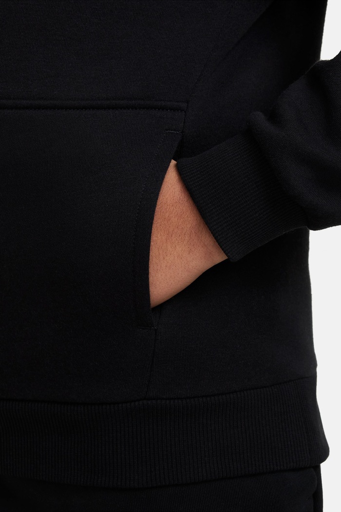 Bluza z kapturem dziecięca z bawełną Nike Sportswear Club Fleece Nike czarny FD3000