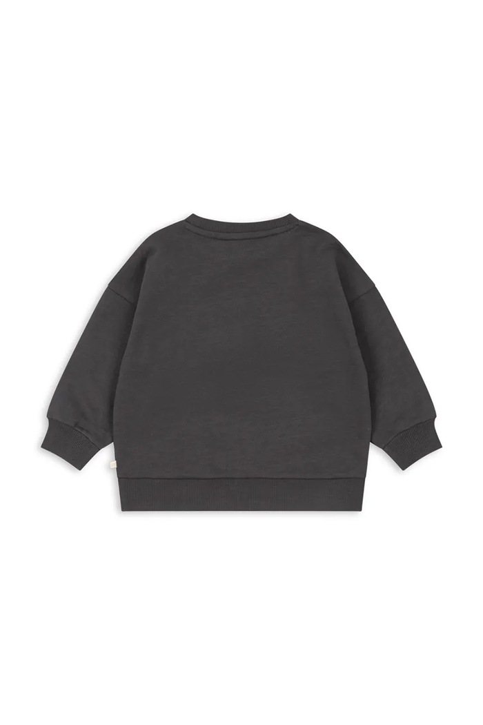 Chłopiec Konges Sløjd Bluza dziecięca z bawełną LOU SWEAT SHIRT GOTS KS106525.9BY2 szary