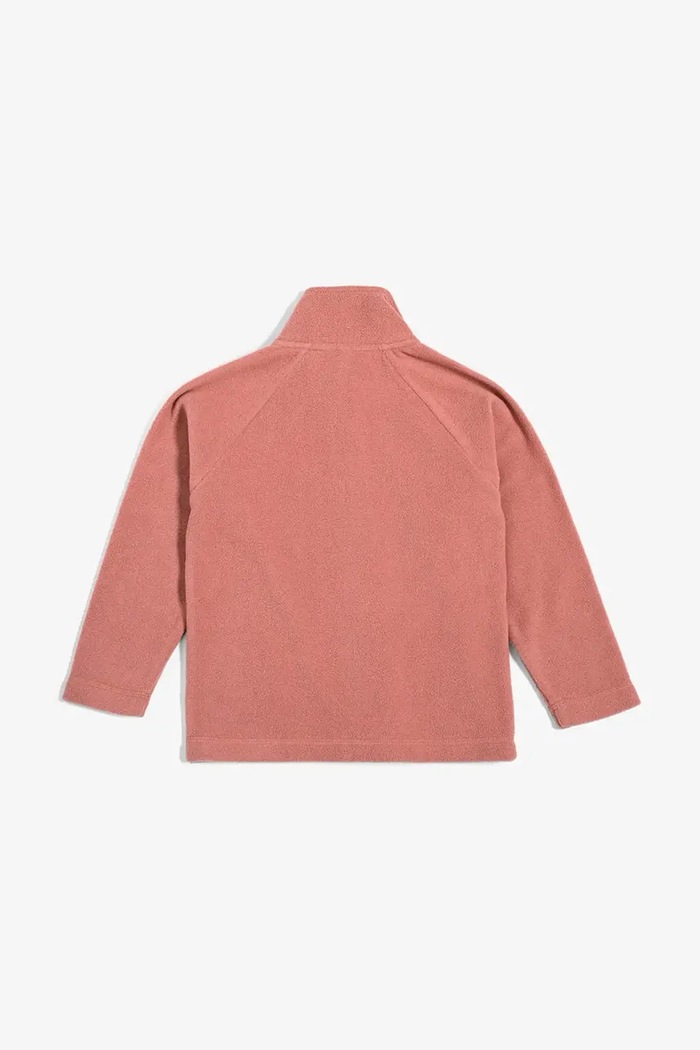 Chłopiec Viking Kids Bluza rozpinana dziecięca polarowa Playtime Fleece Jacket Warm 50.25095 różowy