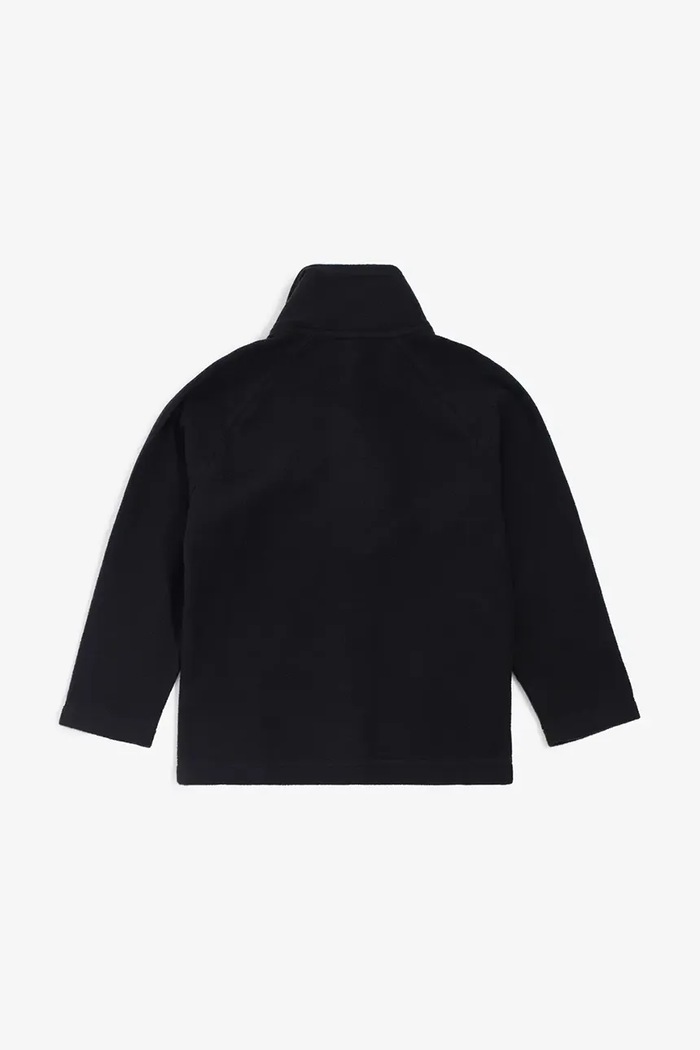 Chłopiec Viking Kids Bluza rozpinana dziecięca polarowa Playtime Fleece Jacket Warm 50.25095 czarny