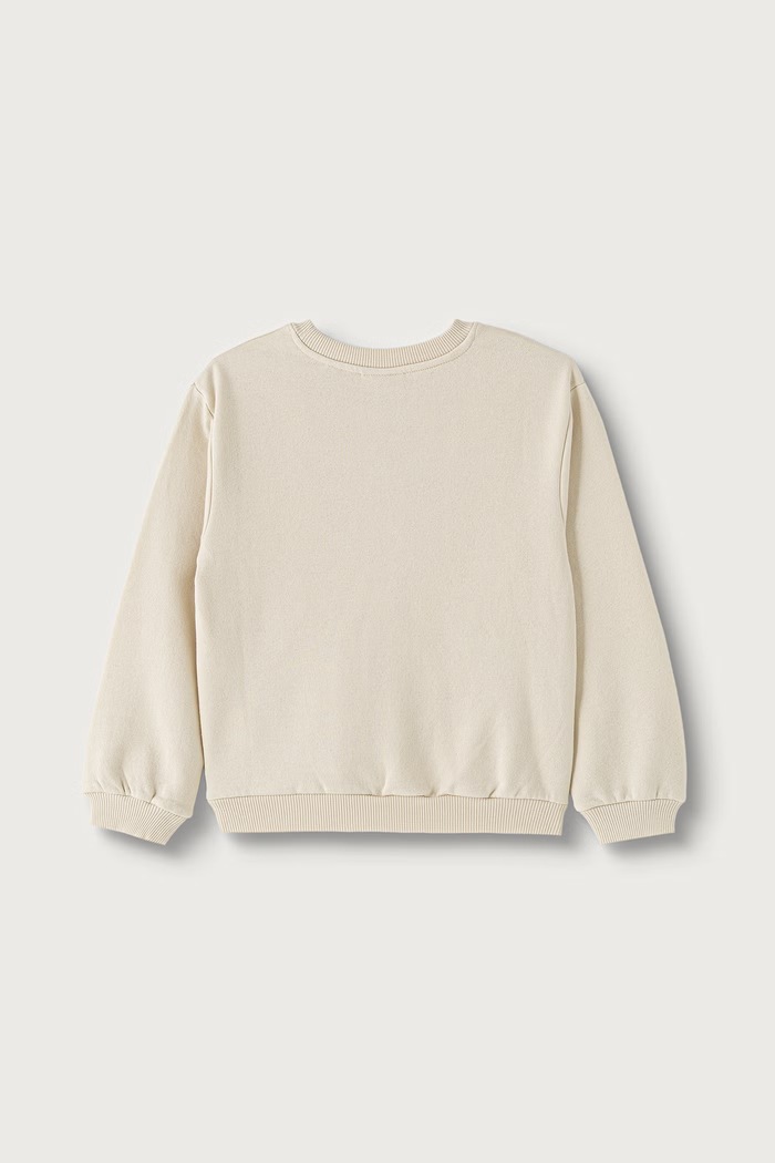 United Colors of Benetton Bluza dziecięca z bawełną 392VG10NR.P.Seasonal beżowy AW26