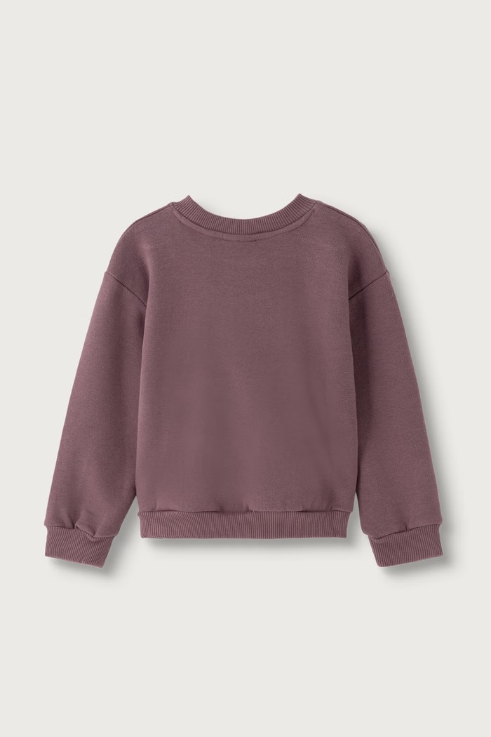 United Colors of Benetton Bluza dziecięca z bawełną 392VG10NR.P.Seasonal fioletowy AW26