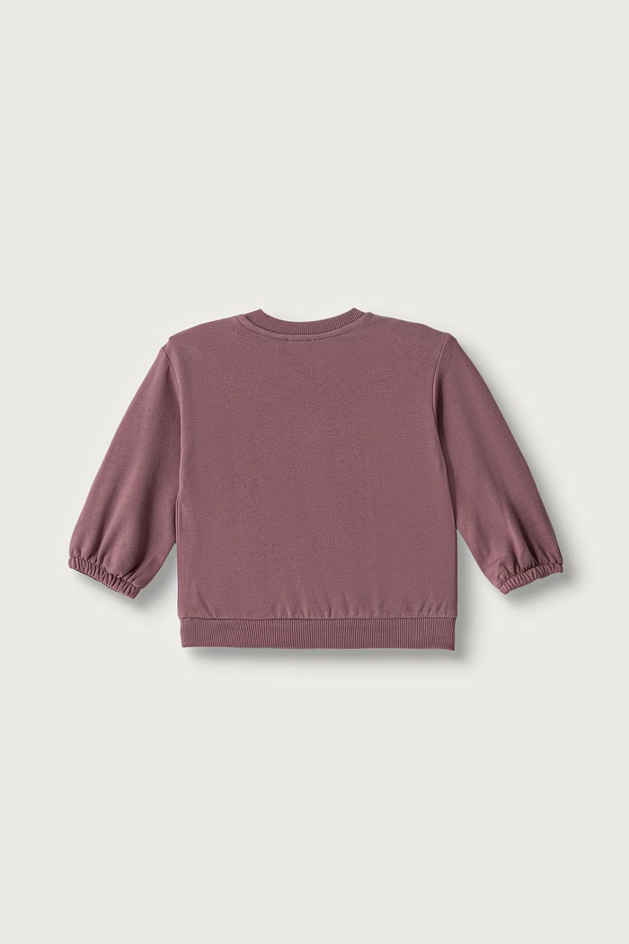 United Colors of Benetton Dukserica za bebe s pamukom 3YWVA107F.W.Seasonal ljubičasta AW26