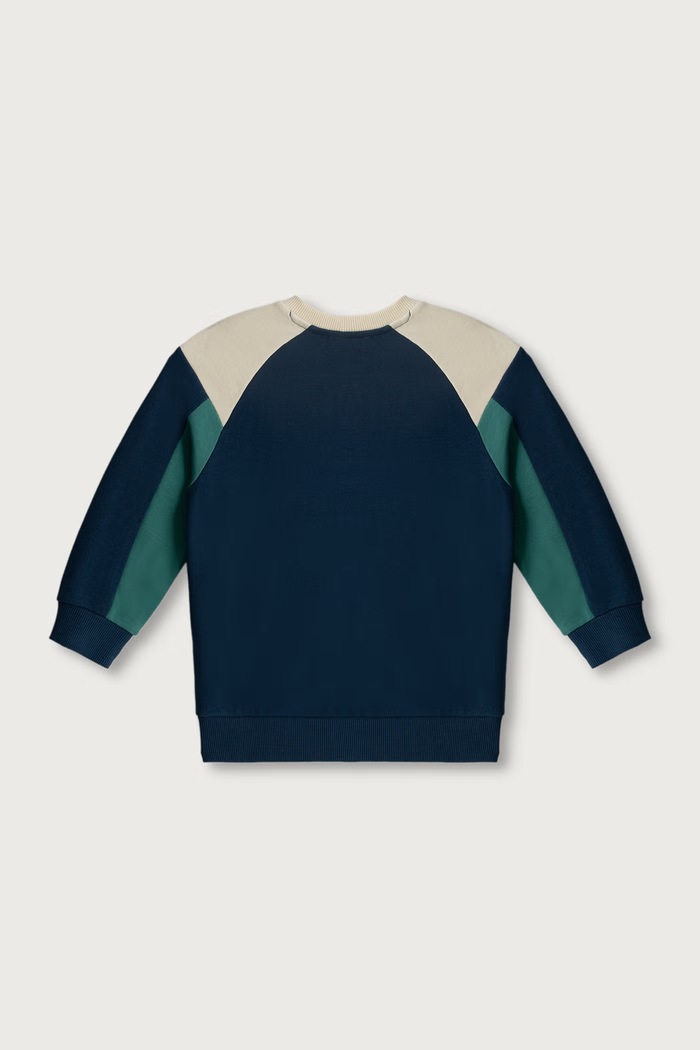 United Colors of Benetton Bluza dziecięca bawełniana 3J70G10NM.P.Seasonal granatowy AW26