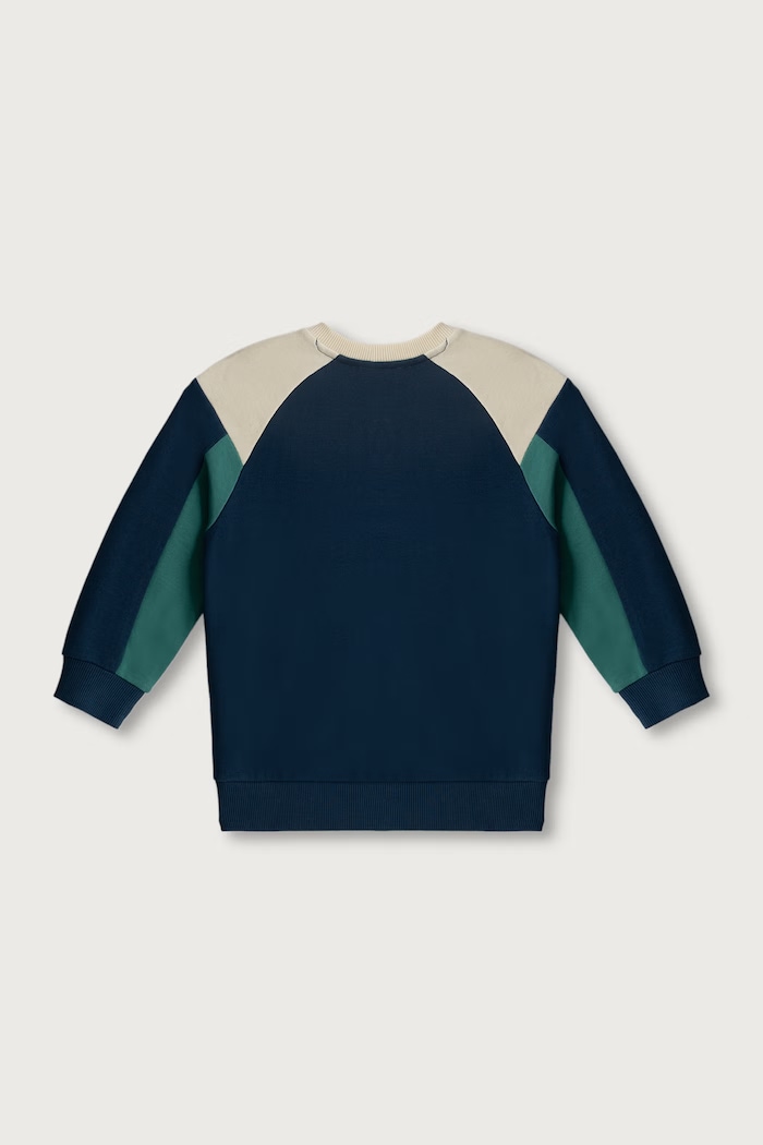 United Colors of Benetton Bluza dziecięca bawełniana 3J70G10NM.P.Seasonal granatowy AW26