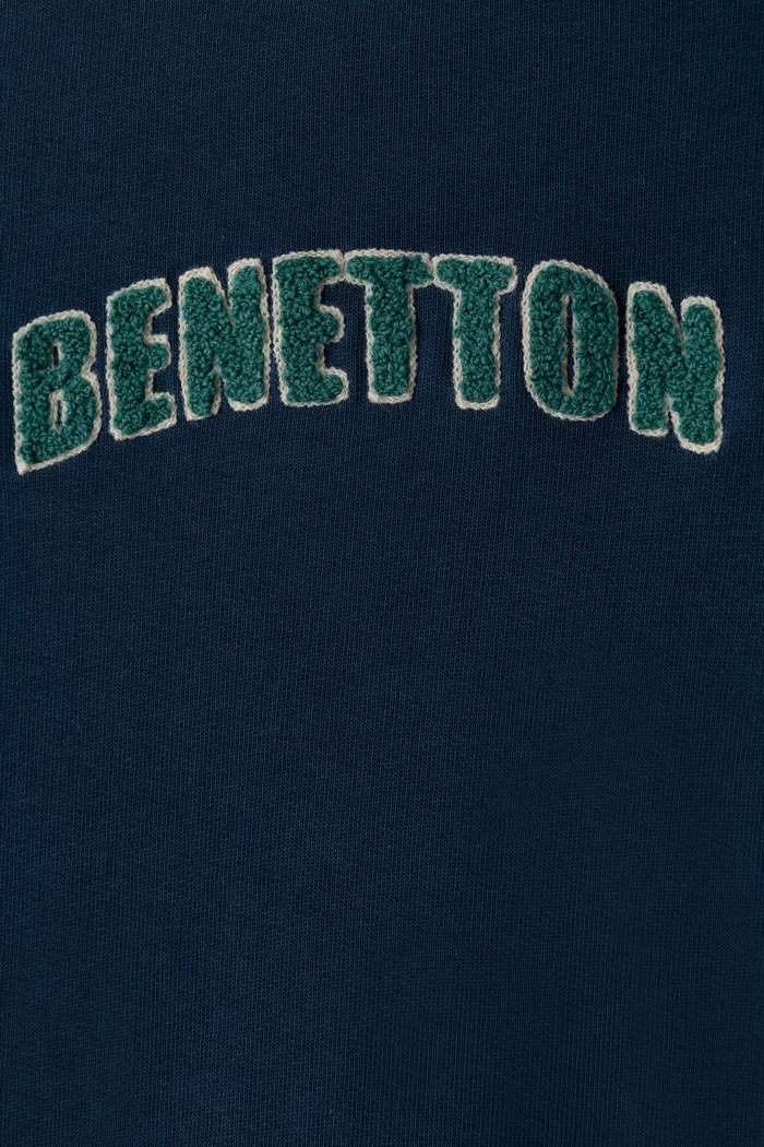 Chłopiec United Colors of Benetton Bluza dziecięca bawełniana 3J70G10NM.P.Seasonal granatowy