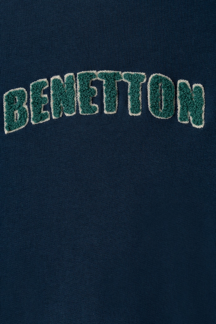 Chłopiec United Colors of Benetton Bluza dziecięca bawełniana 3J70G10NM.P.Seasonal granatowy