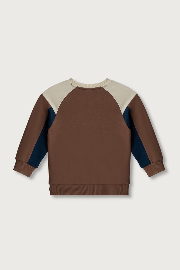 United Colors of Benetton Bluza dziecięca bawełniana 3J70G10NM.P.Seasonal brązowy AW26
