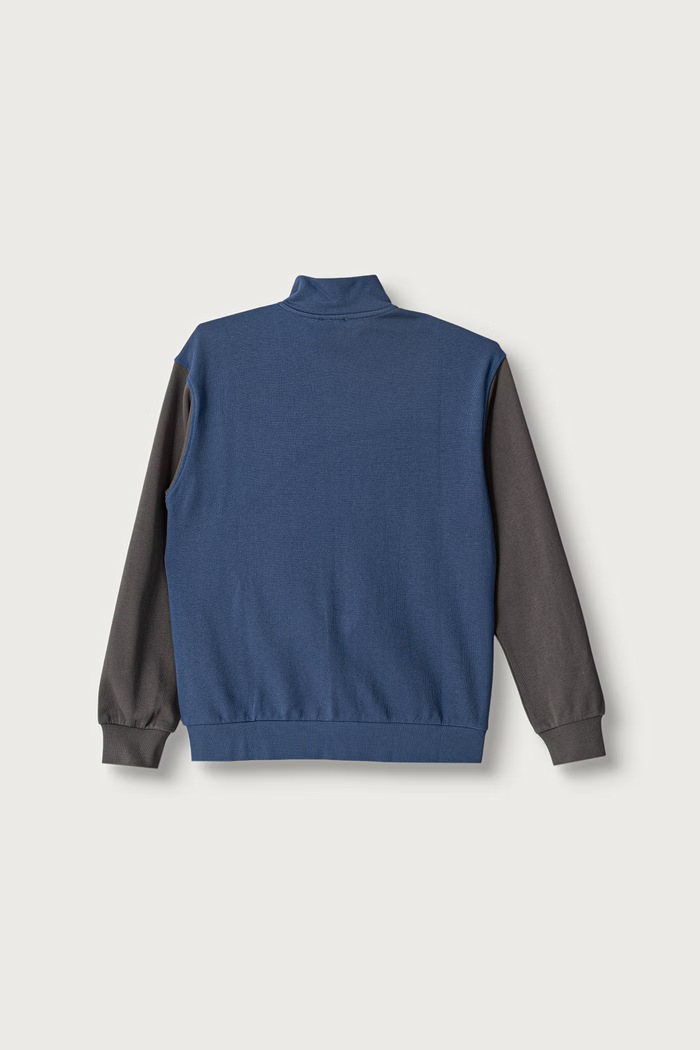 United Colors of Benetton Bluza rozpinana dziecięca bawełniana 3J68C506E.G.Seasonal szary AW26