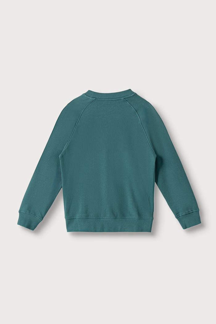 United Colors of Benetton Felpa per bambini in cotone 3J68C10UC.G.Seasonal turchese AW26