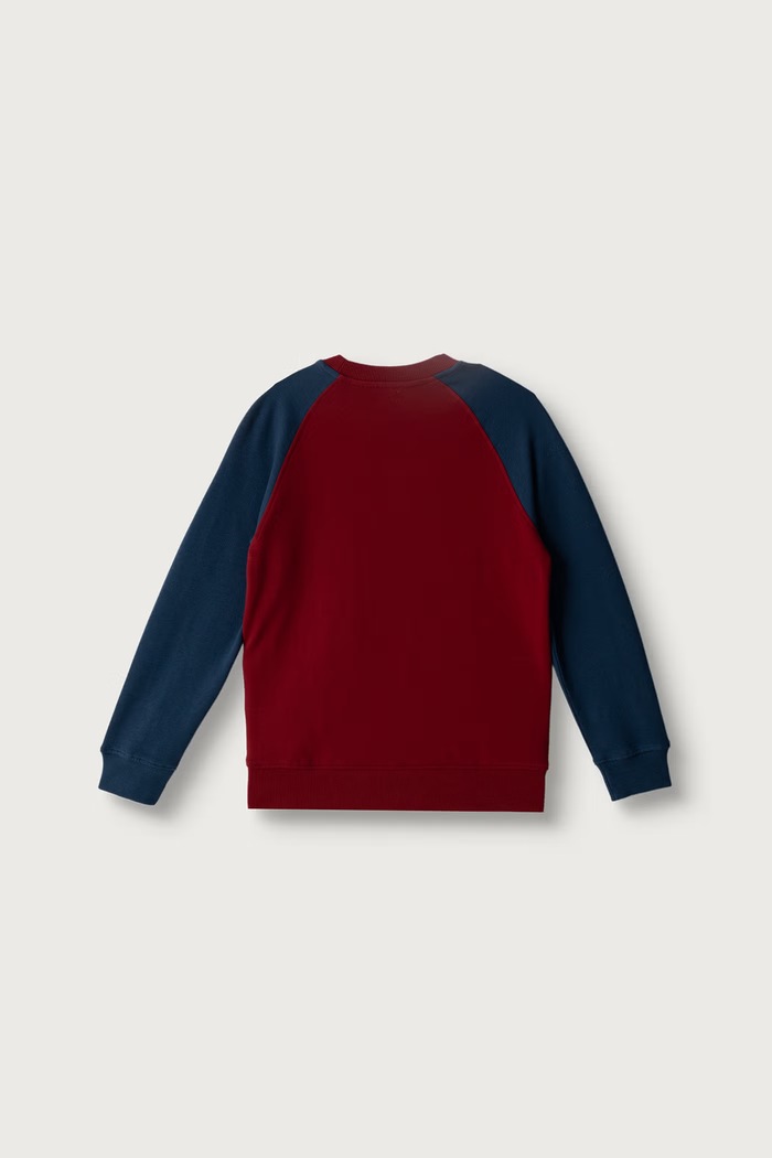 United Colors of Benetton Bluza dziecięca bawełniana 3J68C10UC.G.Seasonal bordowy AW26