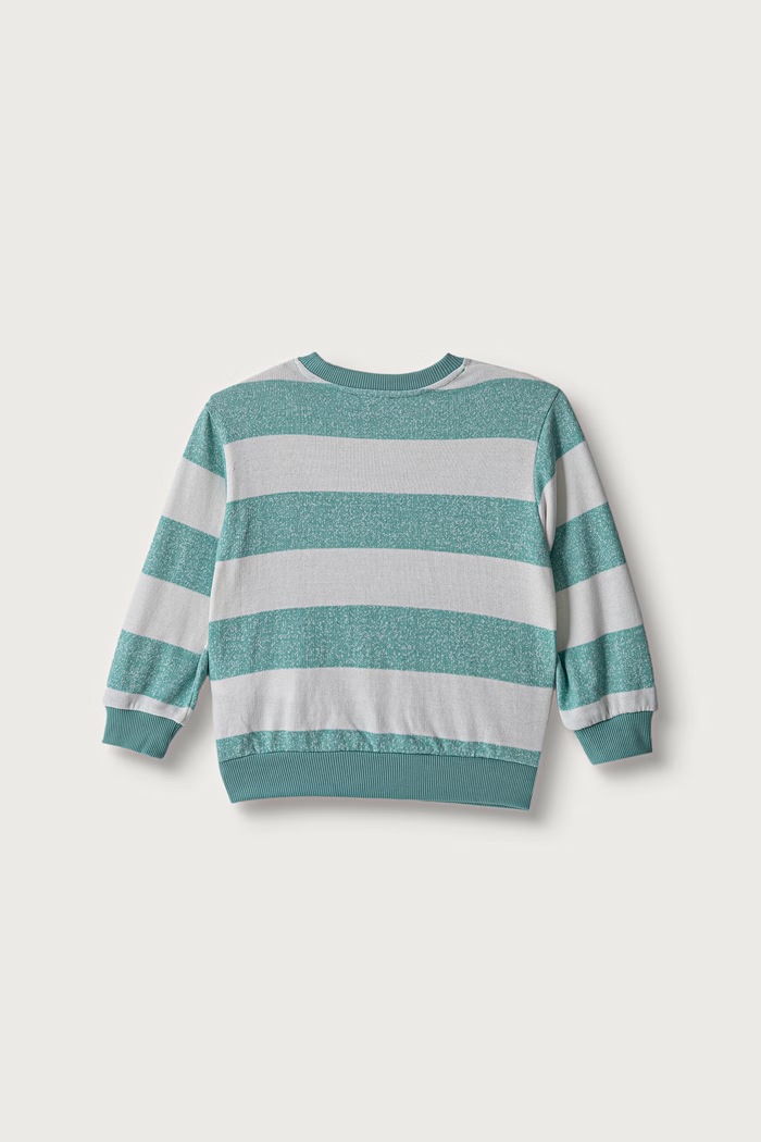 United Colors of Benetton Bluza dziecięca z bawełną 331PG10MJ.P.Reproposal turkusowy AW26
