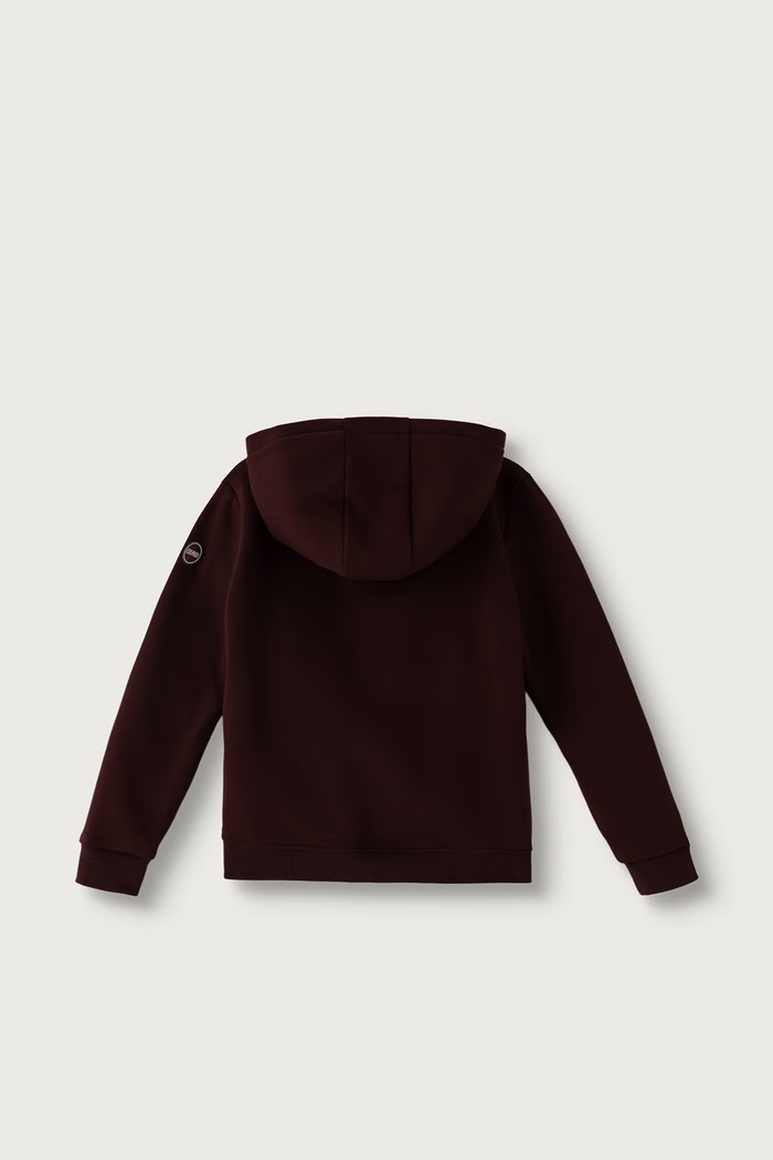 Colmar Bluza rozpinana z kapturem dziecięca z bawełną 36000045N.154.172 bordowy AW26