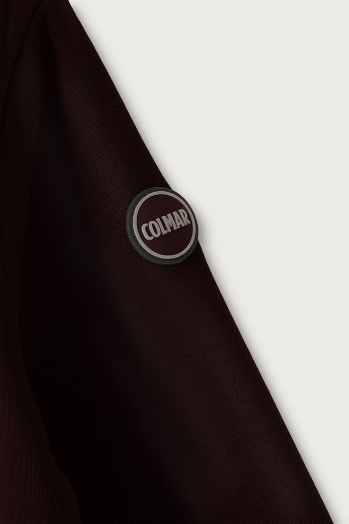 Chłopiec Colmar Bluza rozpinana z kapturem dziecięca z bawełną 36000045N.154.172 bordowy