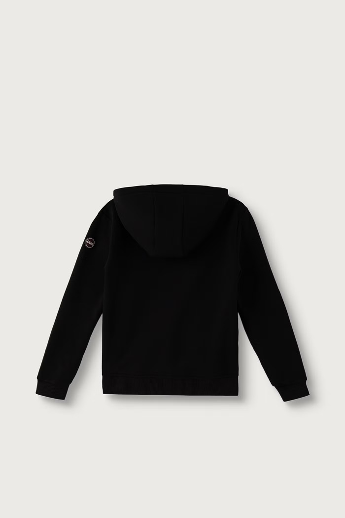 Colmar Bluza rozpinana z kapturem dziecięca z bawełną 36000045N.142 czarny AW26