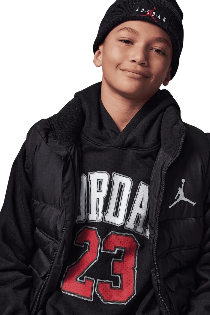 Jordan Bluza z kapturem dziecięca z bawełną 95C479