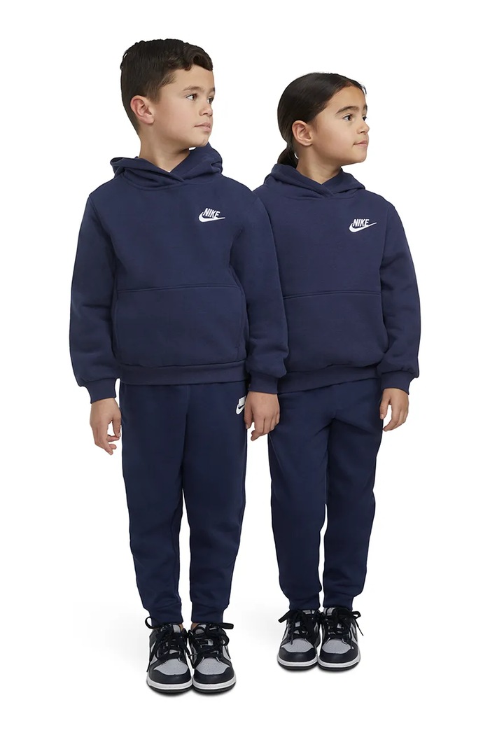 Nike Μπλούζα με κουκούλα παιδική με βαμβάκι 86L088
