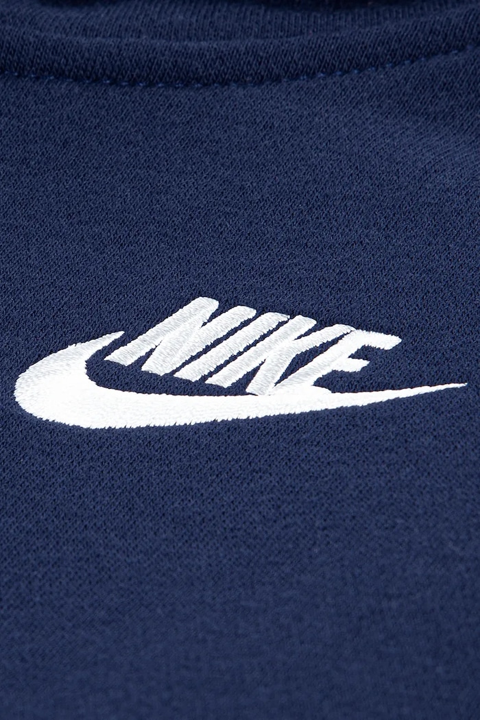 Μπλούζα με κουκούλα παιδική με βαμβάκι Nike 86L088 σκούρο μπλε