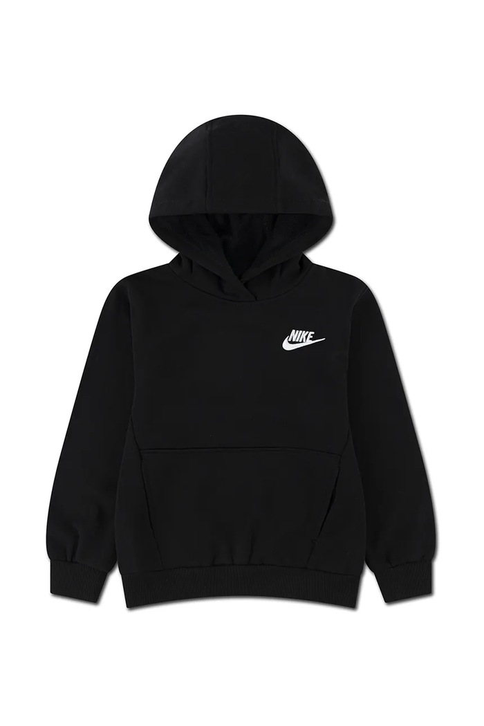 Nike Bluza z kapturem dziecięca z bawełną 86L088 czarny AW26