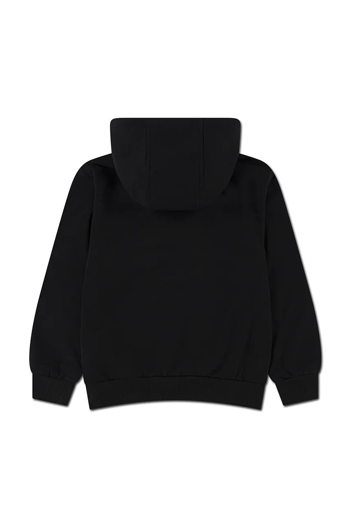 Chłopiec Nike Bluza z kapturem dziecięca z bawełną 86L088 czarny